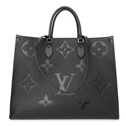 Louis Vuitton Empreinte Monogram Giant Onthego GM Black 1 of 9