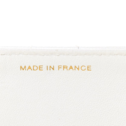 Chanel Caviar Stitched Flap Shoulder Bag White 7 of 14