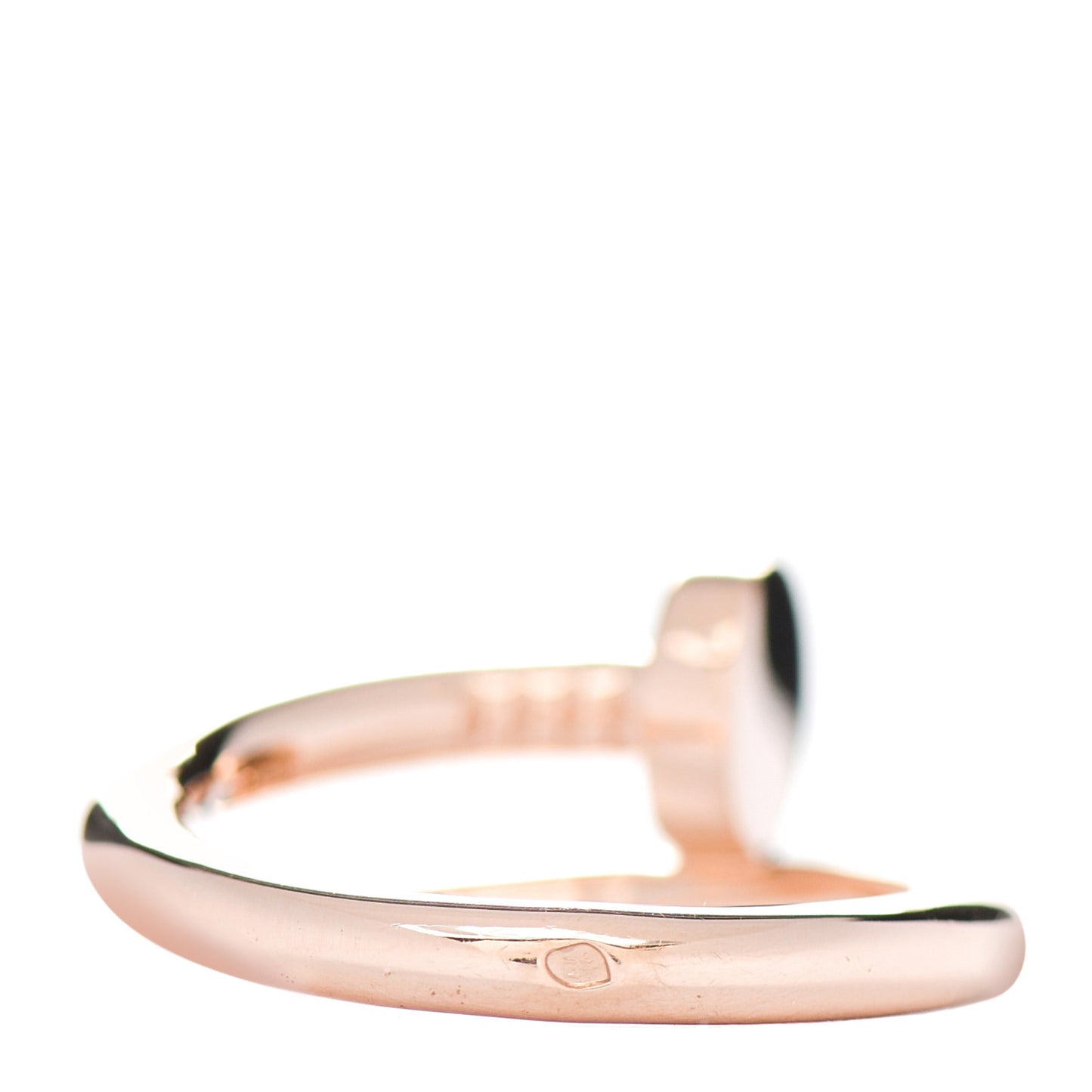 18K Pink Gold Juste Un Clou Ring 53 6.25