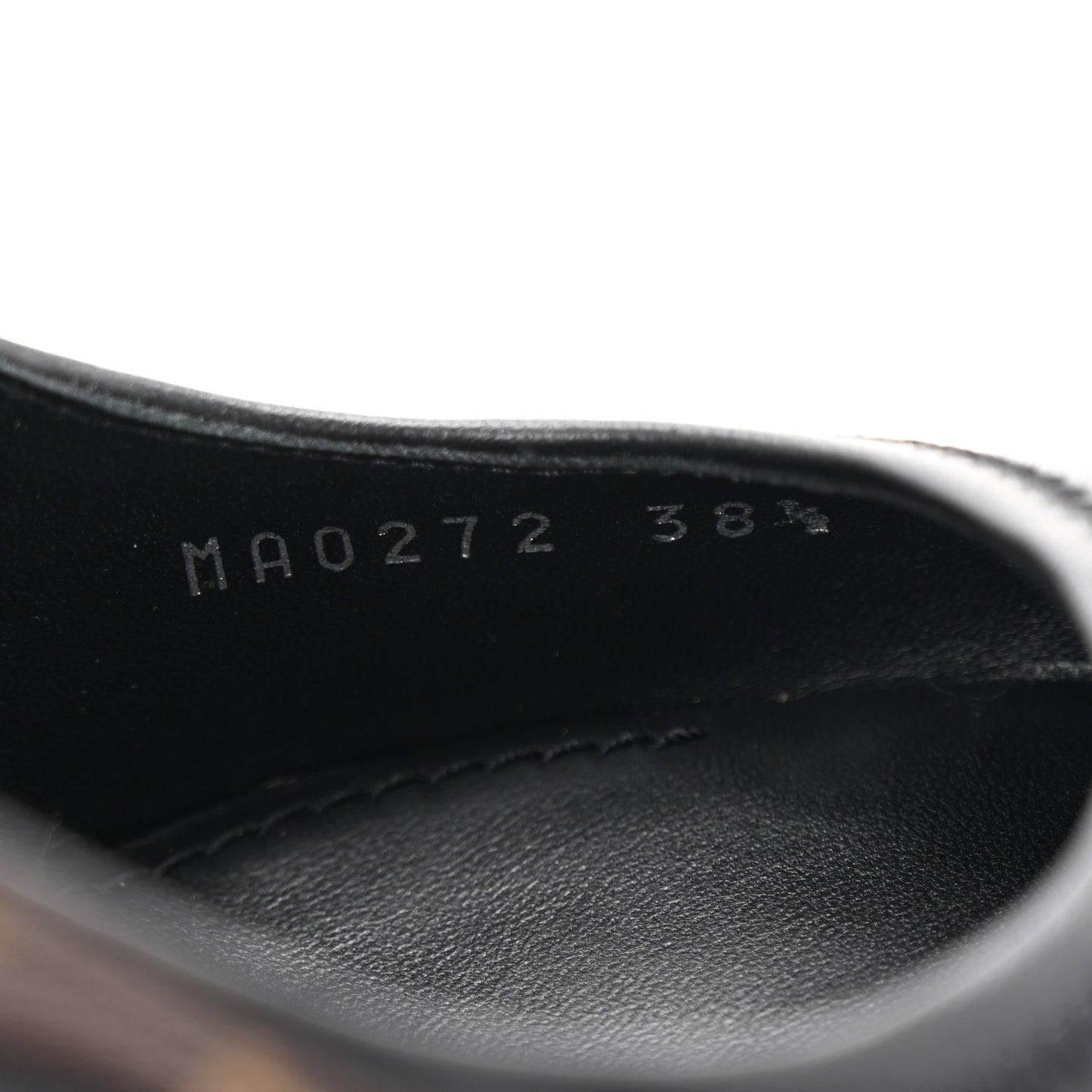 Patent Monogram Lambskin Archlight Slingback 90mm Pumps 38.5 Black