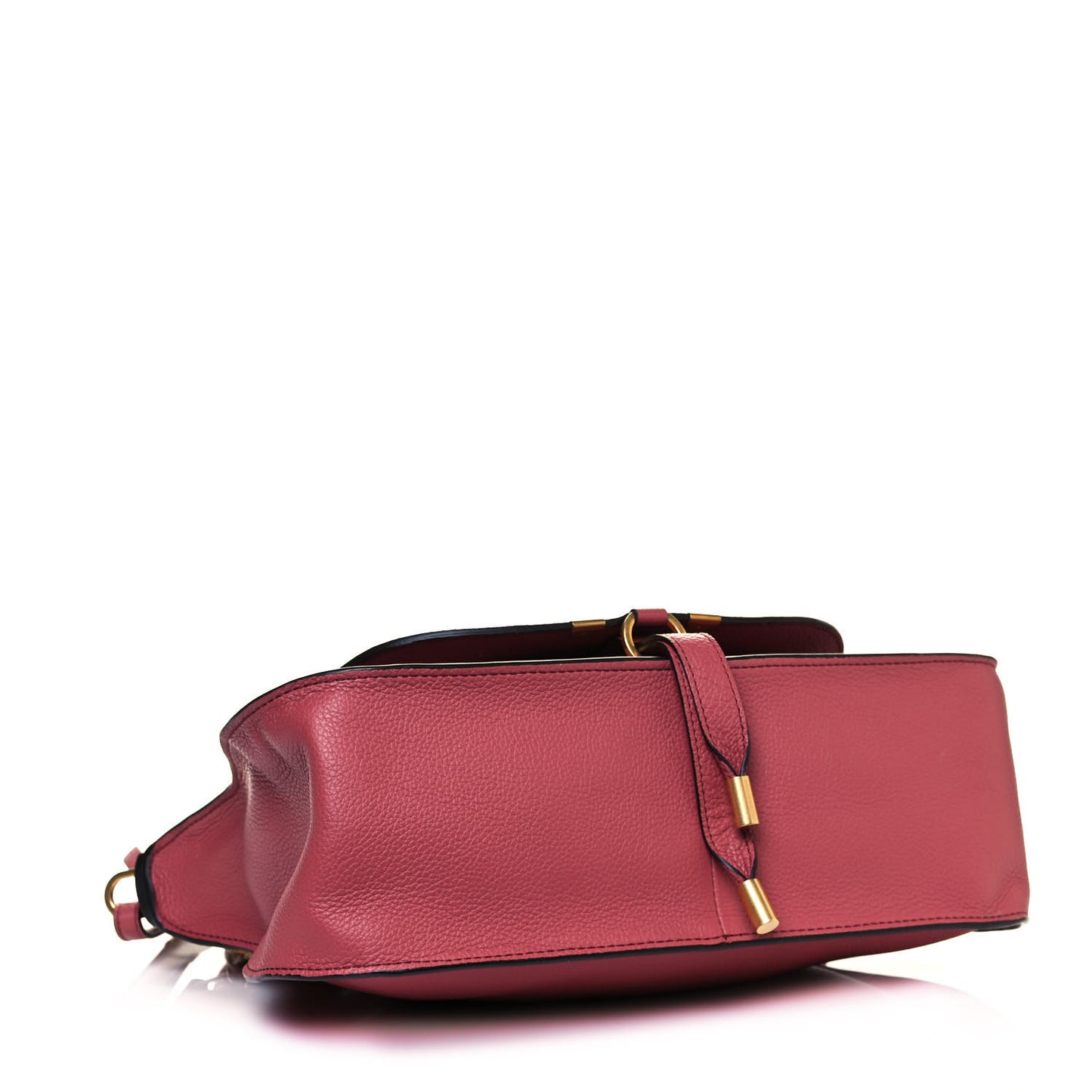Calfskin Medium Marcie Satchel Faded Rose