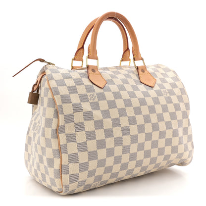 Louis Vuitton Damier Azur Speedy 30 3 of 14