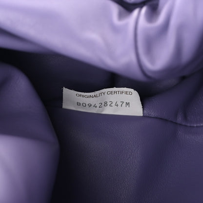 Bottega Veneta Smooth Butter Calf The Pouch Oversized Clutch Purple 7 of 10