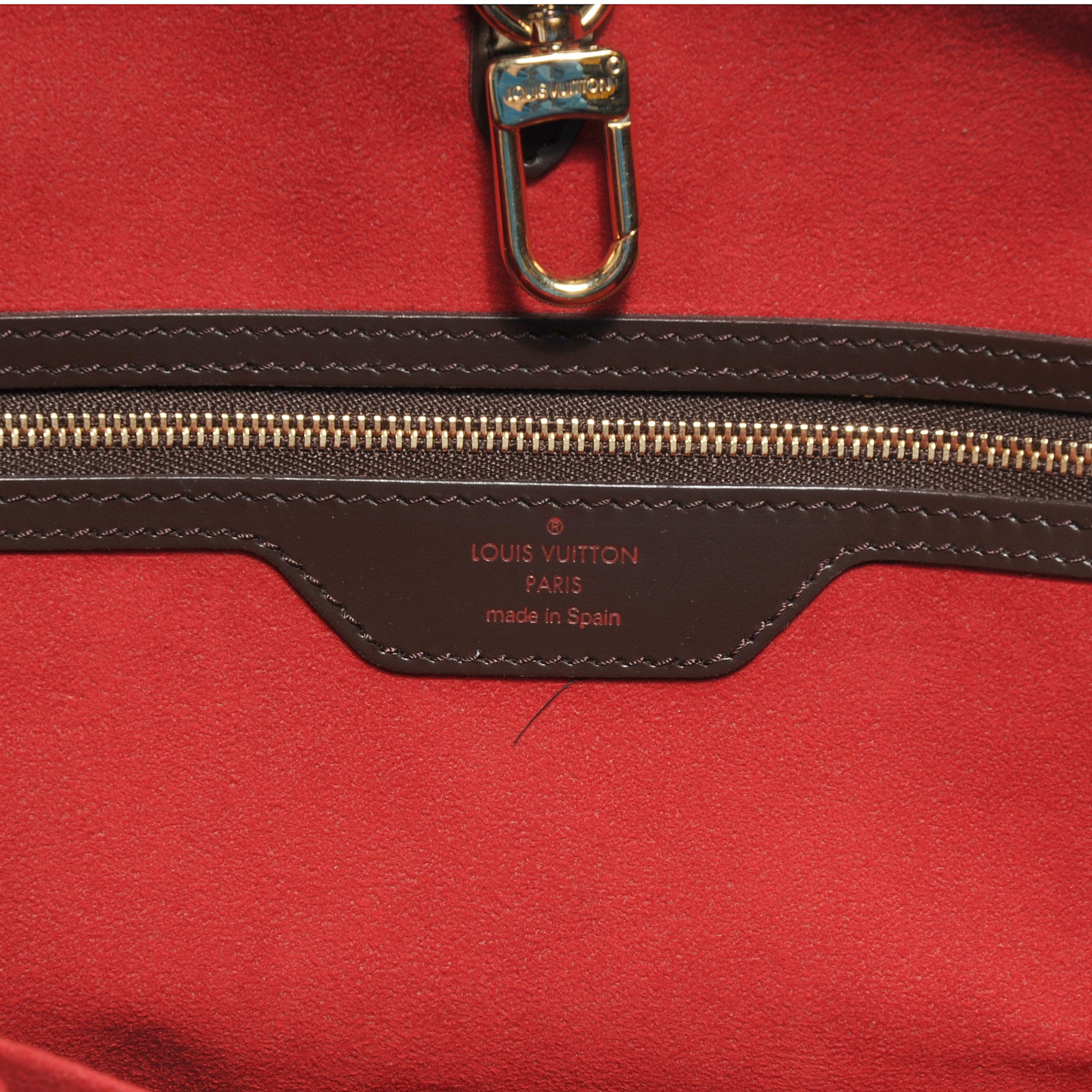 Louis Vuitton Damier Ebene Hampstead GM 6 of 7