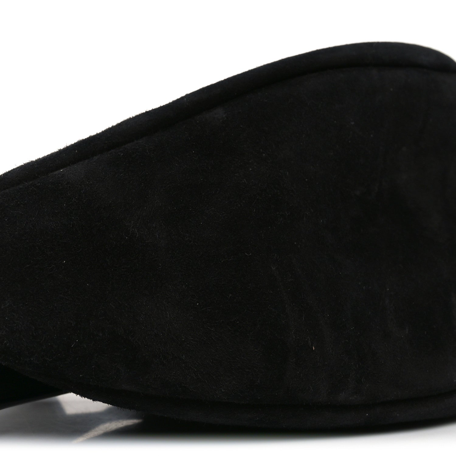 The Row Suede Small Slouchy Banana Bag Black 9 of 10