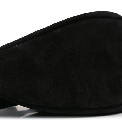 The Row Suede Small Slouchy Banana Bag Black 9 of 10