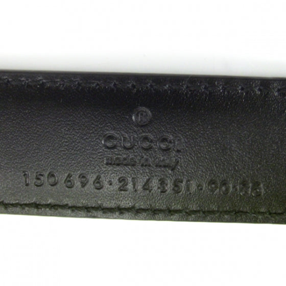 Gucci Patent Chain Belt Black 36 3 of 5