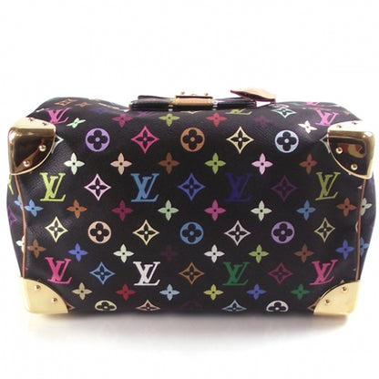 Louis Vuitton Monogram Multicolor Speedy 30 Black 4 of 8