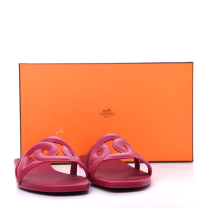 Hermes Rubber Aloha Sandals 36 Rose Baie 11 of 11