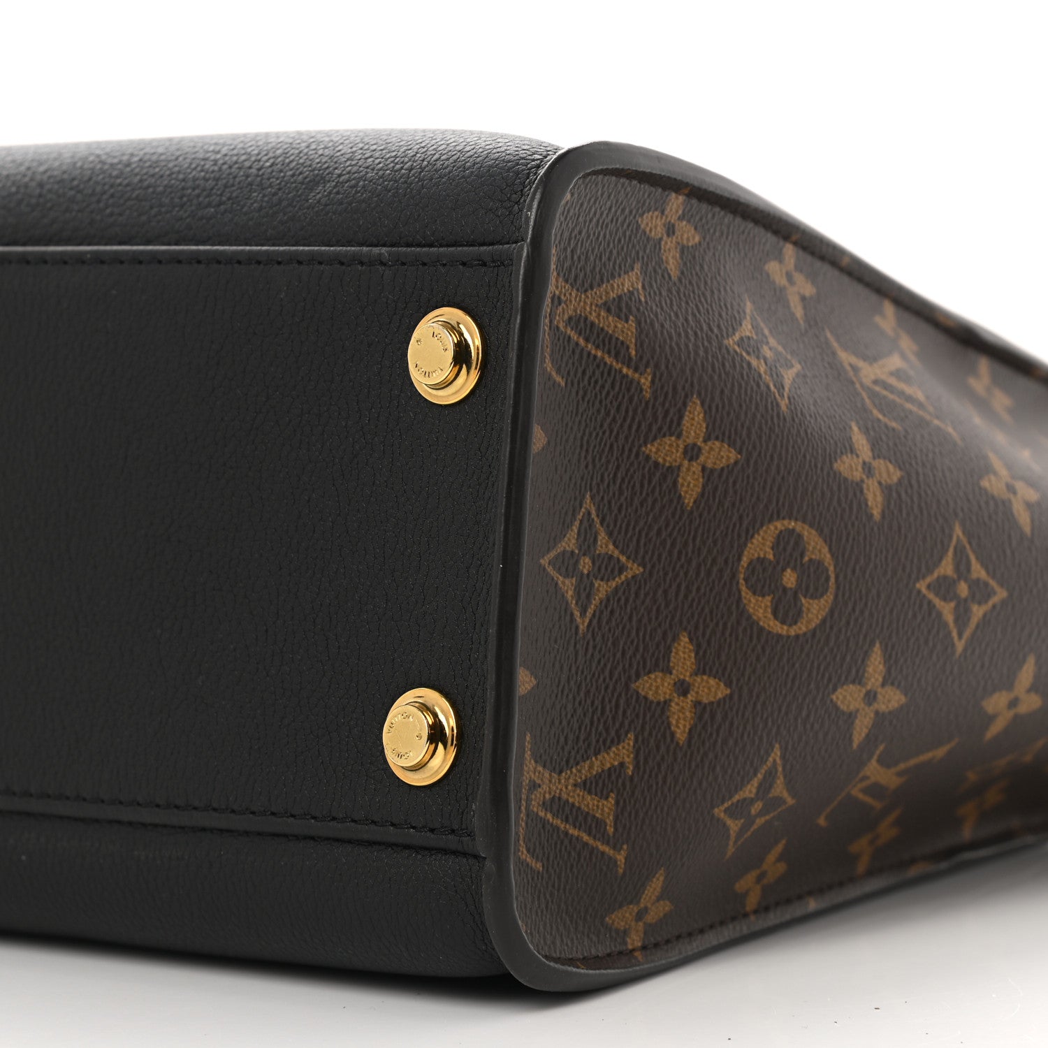 Louis Vuitton Calfskin Monogram On My Side Black 10 of 10