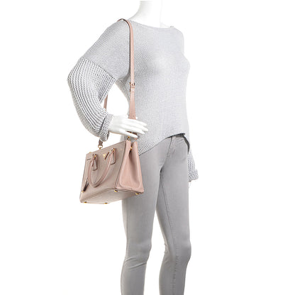 Prada Saffiano Lux Small Double Zip Tote Cammeo 2 of 10