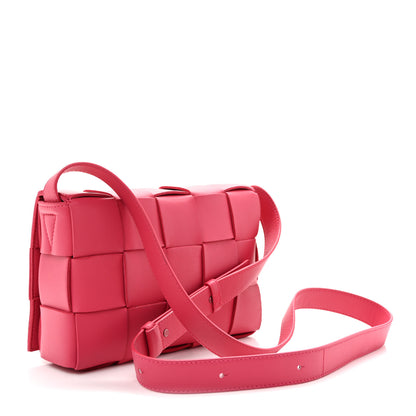 Bottega Veneta Lambskin Maxi Intrecciato Cassette Crossbody Bag Lollipop 3 of 14