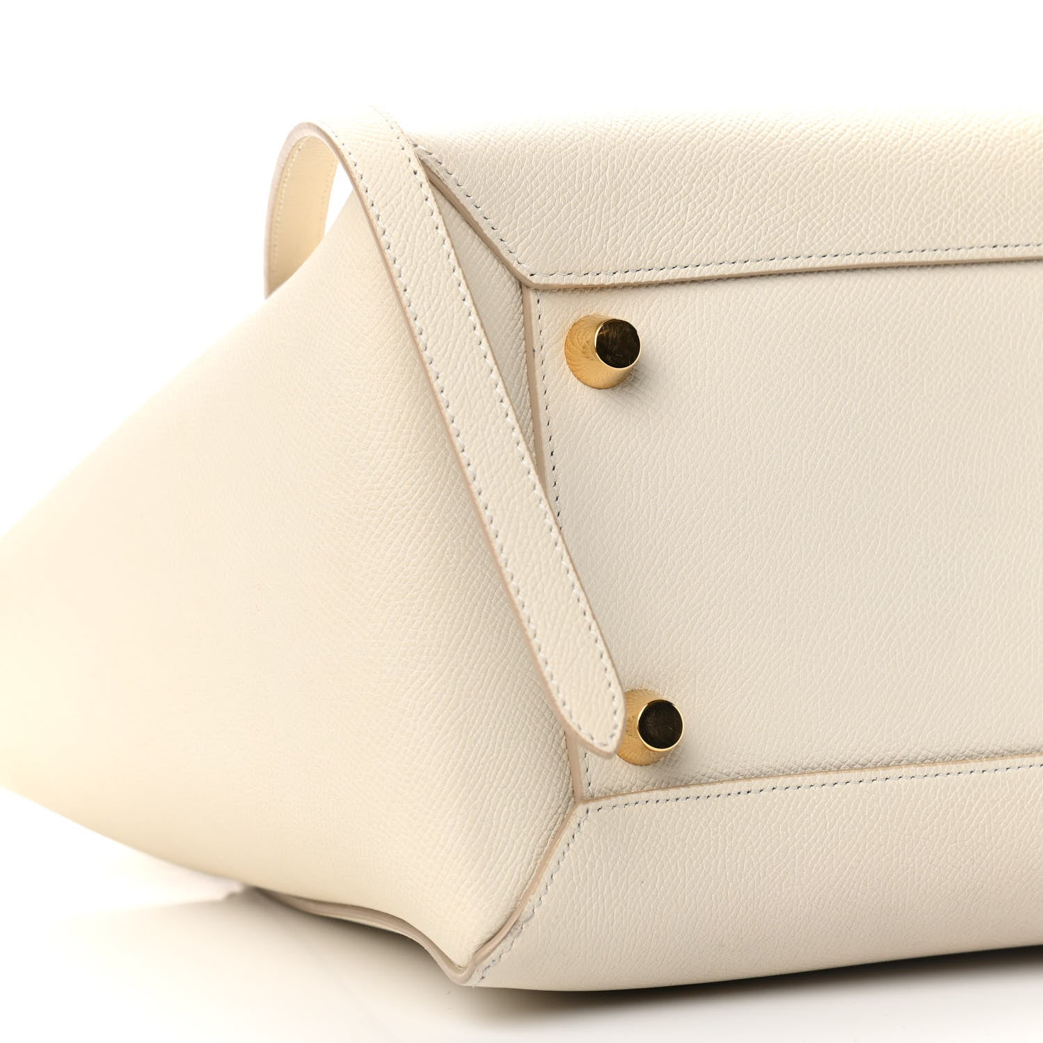 Celine Grained Calfskin Mini Belt Bag White 9 of 10