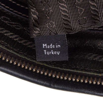 Prada Jacquard Logo Tote Corda Bruciato 6 of 12