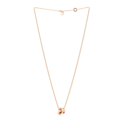 Bulgari 18K Rose Gold Amethyst Pink Tourmaline BVLGARI BVLGARI Pendant Necklace 3 of 4