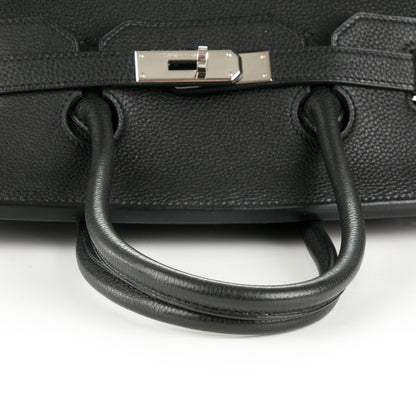 Hermes Taurillon Clemence Birkin 35 Black 18 of 27