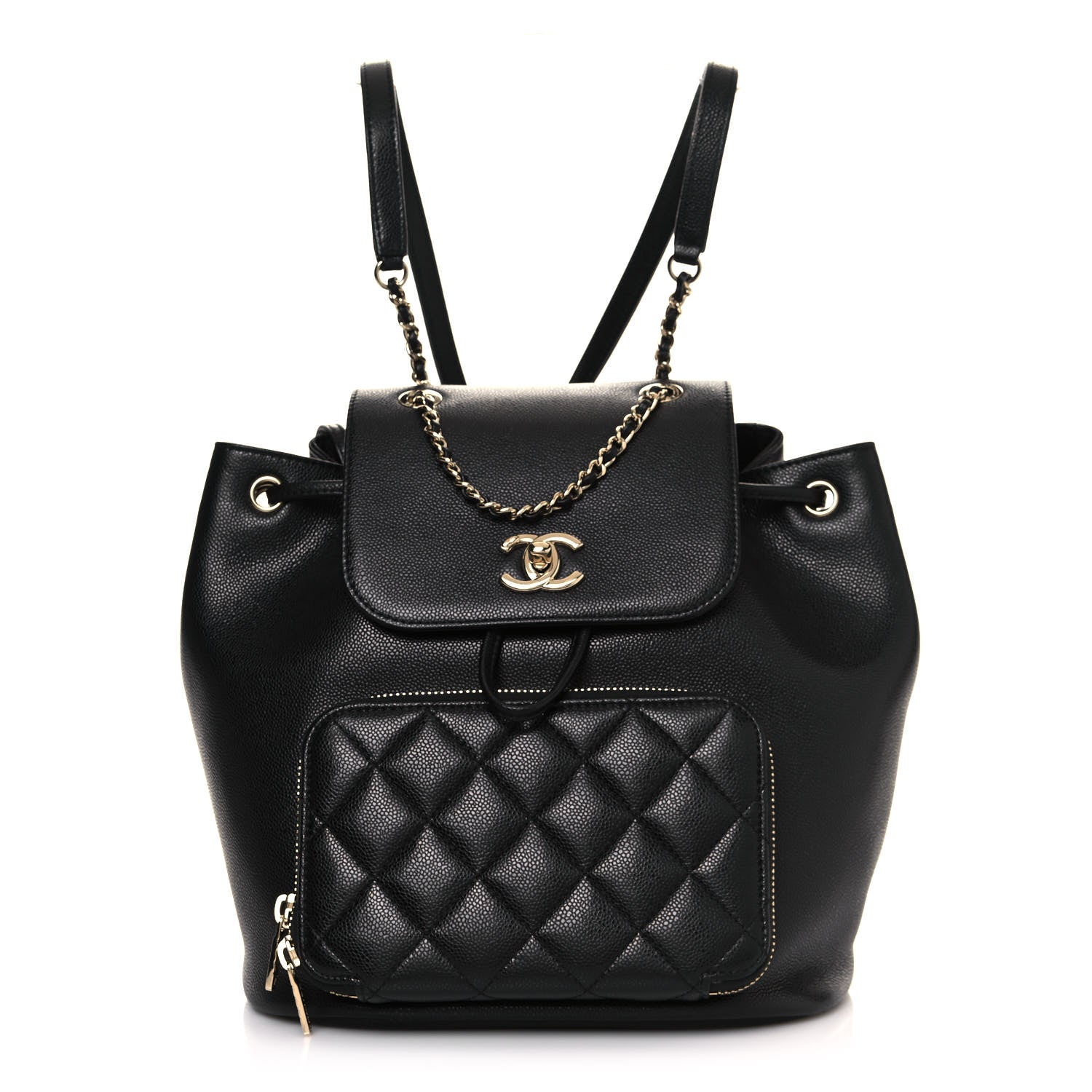 Chanel Caviar Quilted Business Affinity Backpack Black 1 of 12