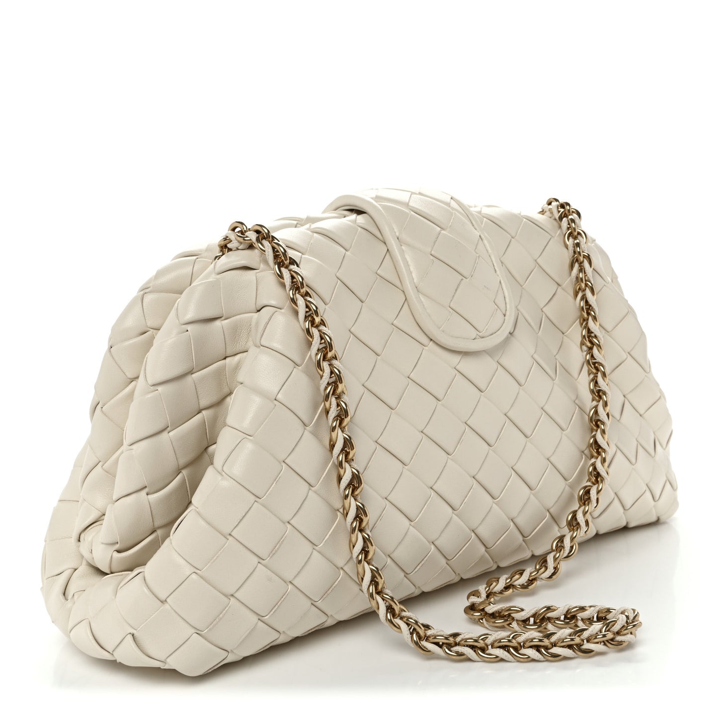 Nappa Intrecciato Teen The Lauren 1980 Clutch With Chain String