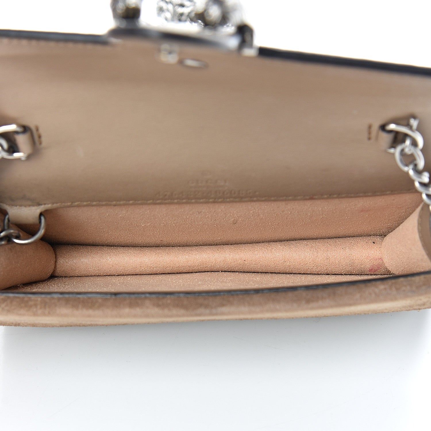 Gucci GG Supreme Monogram Super Mini Dionysus Shoulder Bag Taupe 4 of 10