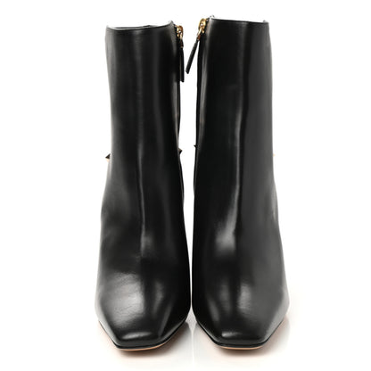 Valentino Garavani Nappa Rockstud 90mm Ankle Boots 38.5 Black 2 of 8
