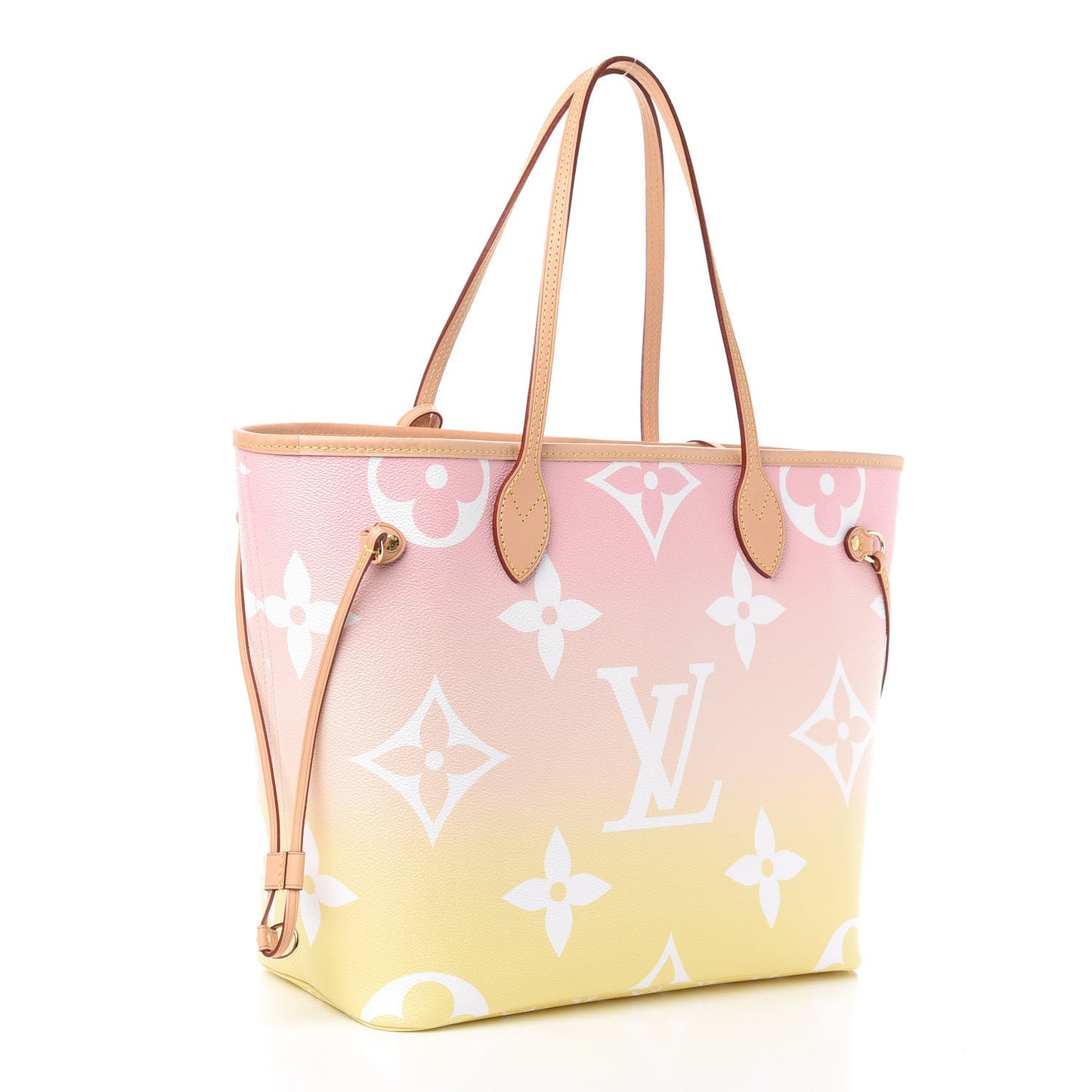 Monogram Giant By The Pool Neverfull MM Light Pink