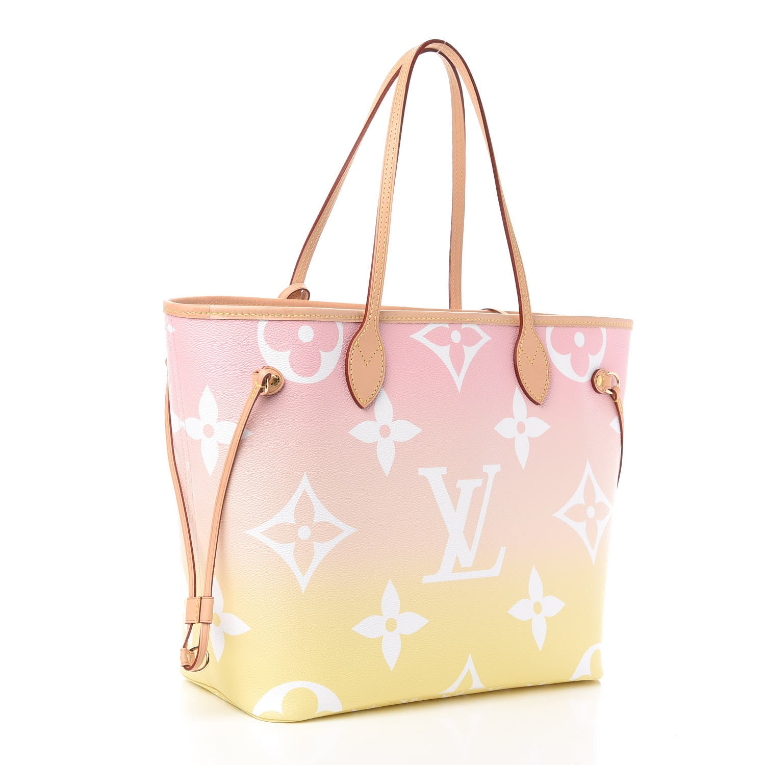Louis Vuitton Monogram Giant By The Pool Neverfull MM Light Pink 5 of 11