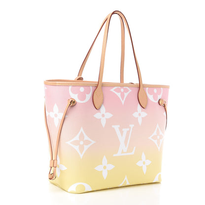Louis Vuitton Monogram Giant By The Pool Neverfull MM Light Pink 5 of 11