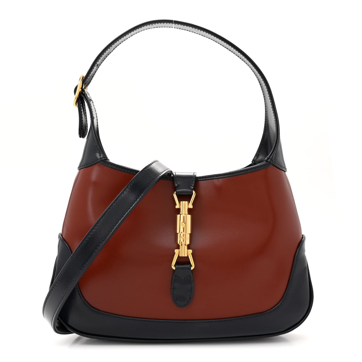 Boarded Dyana Lux Calfskin Bi-Color Small Jackie 1961 Hobo Mineral Red Blue