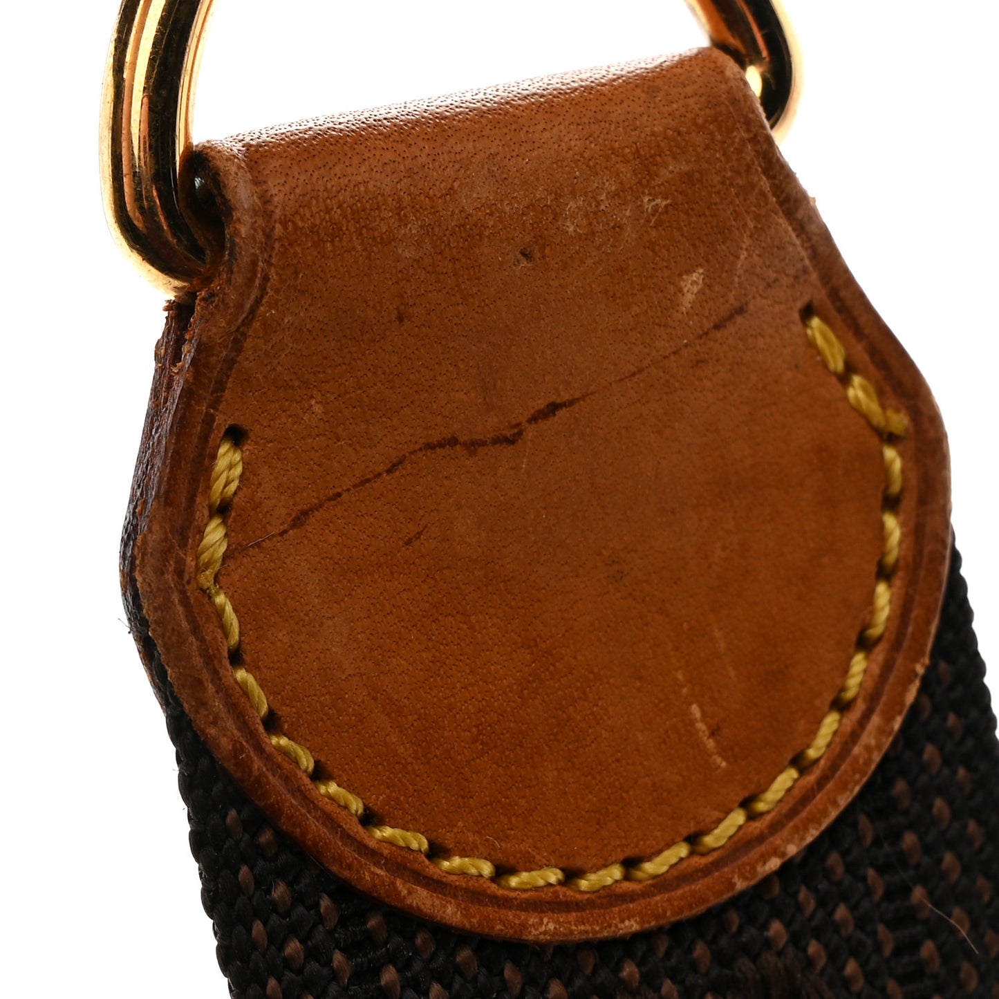 Jacquard Monogram Adjustable Shoulder Strap Brown