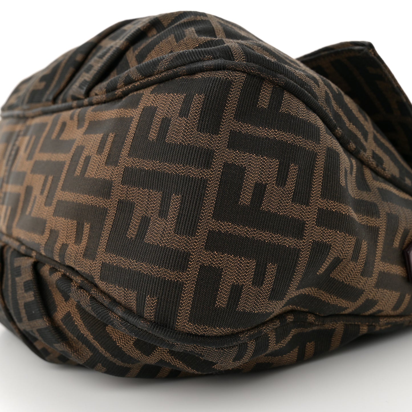 Zucca Patent Mia Shoulder Flap Tobacco