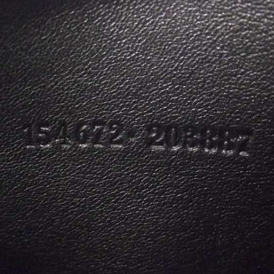 Gucci Guccissima Train Pass Case Wallet Black 7 of 7