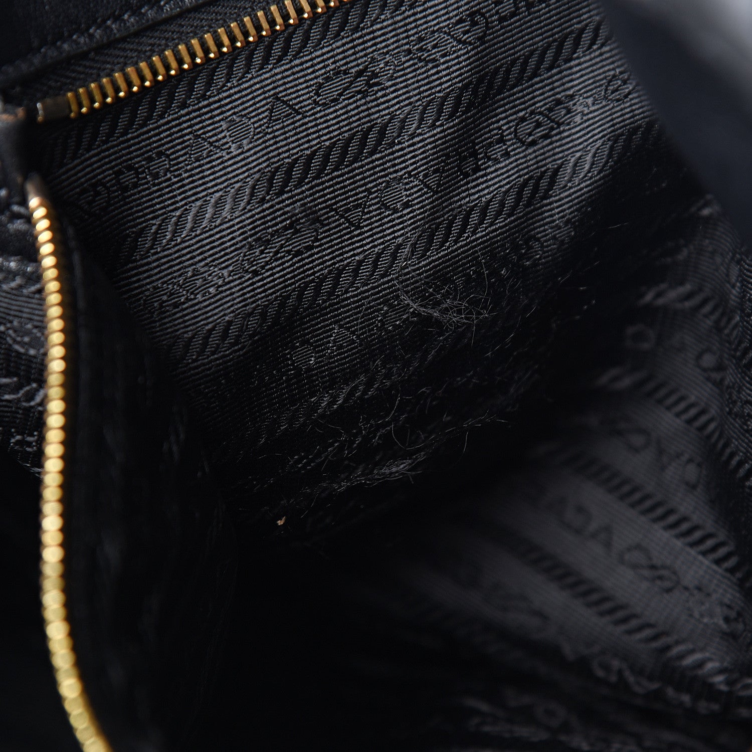 Prada Tessuto Nylon Gaufre Tote Black 6 of 12
