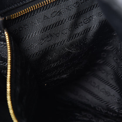Prada Tessuto Nylon Gaufre Tote Black 6 of 12
