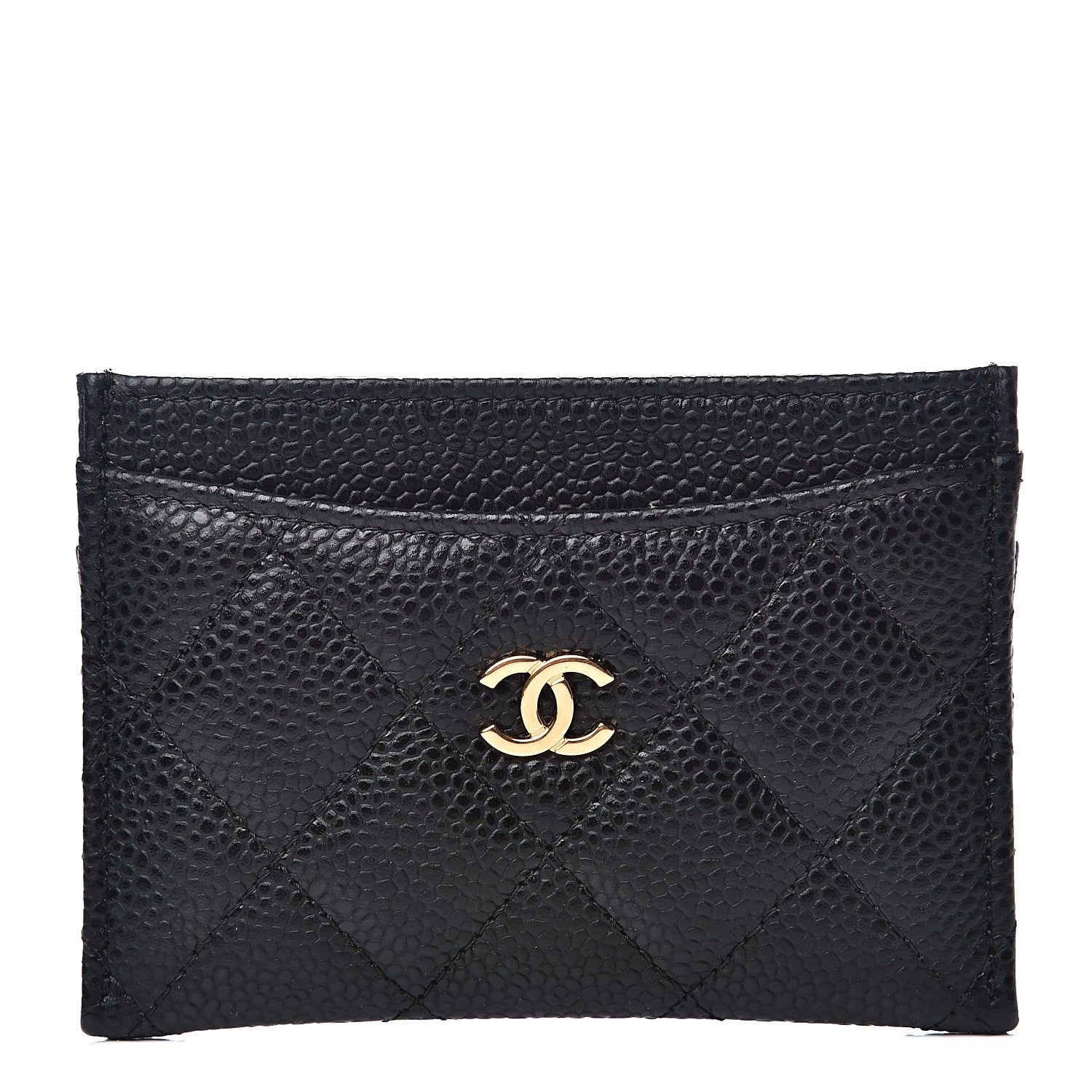 Chanel Caviar Quilted Card Holder Black 1 of 8