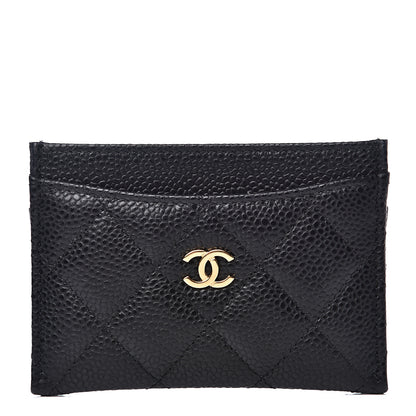 Chanel Caviar Quilted Card Holder Black 1 of 8