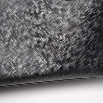 Prada Saffiano Small Galleria Double Zip Tote Black 10 of 16