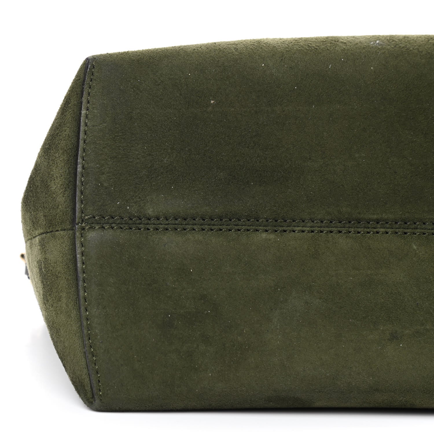 Fendi Suede Vitello Dolce Coin Pocket Medium By The Way Boston Bag Amazzonia Equatore 5 of 8