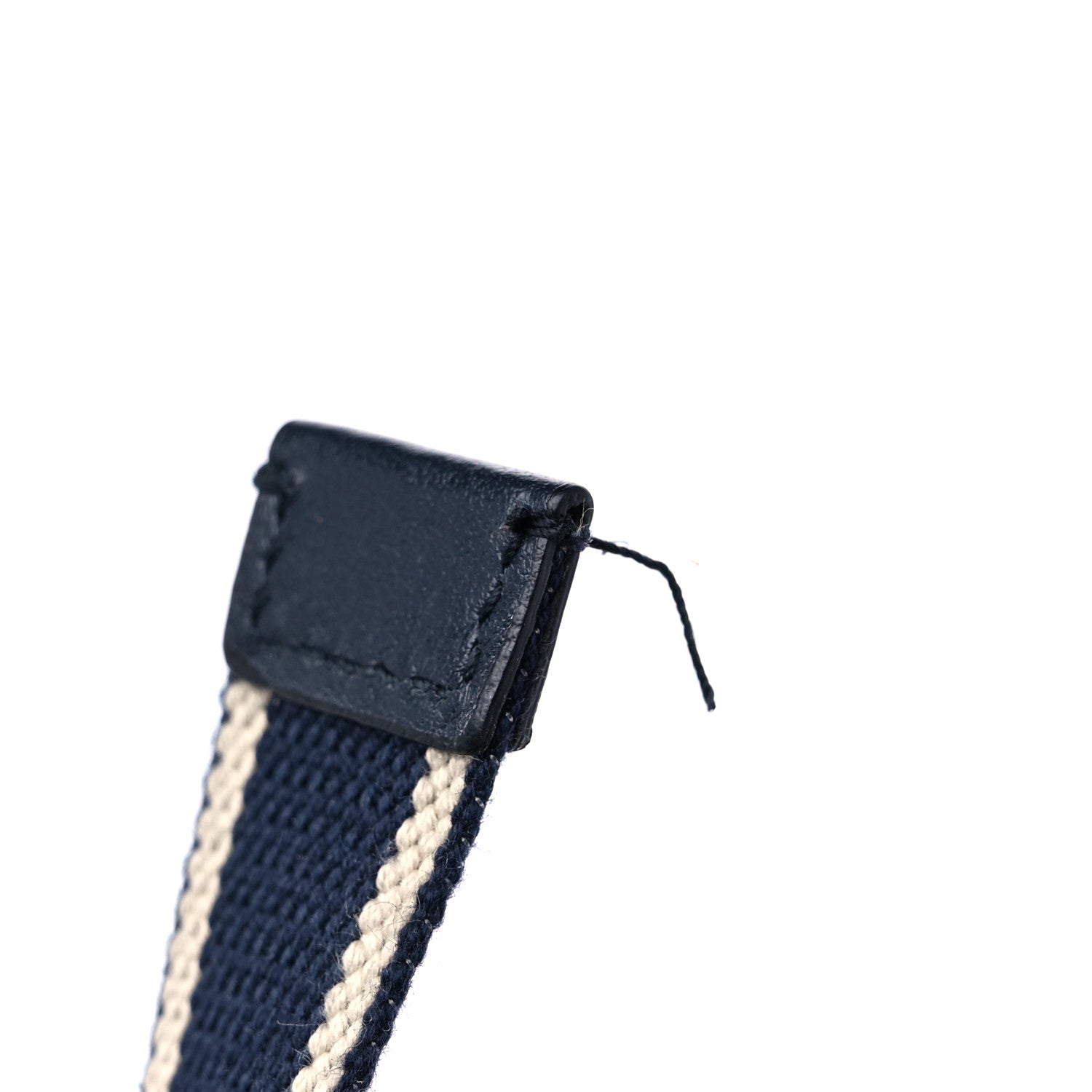Christian Dior Oblique Embroidered Saddle Belt Pouch Blue 10 of 10
