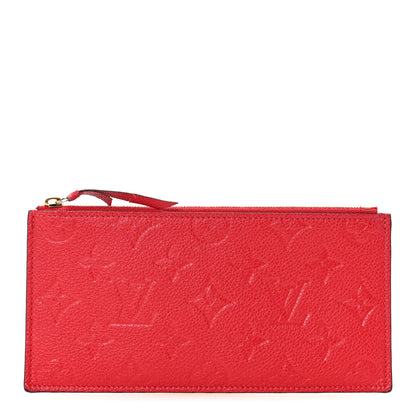 Louis Vuitton Empreinte Felicie Chain Wallet Zippered Insert Scarlet 1 of 6
