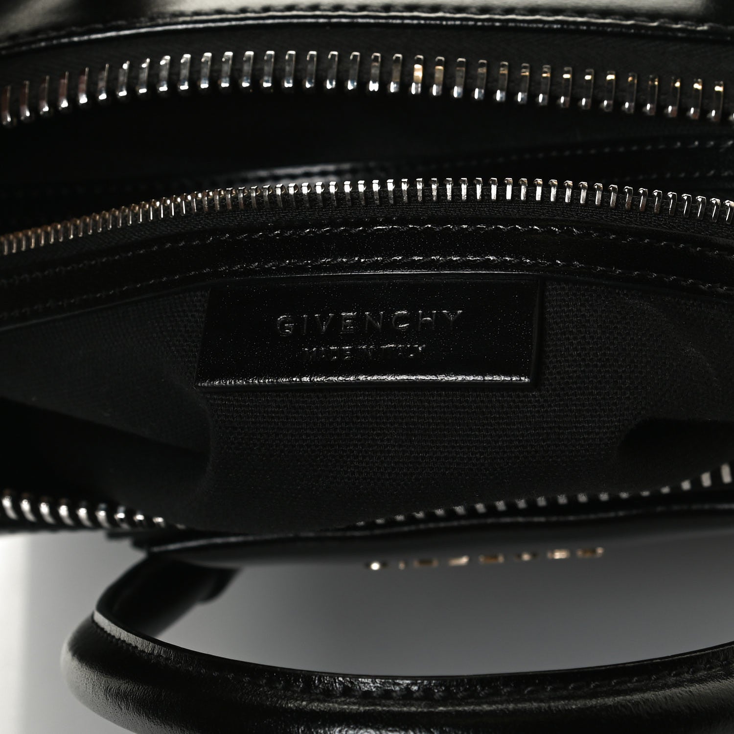 Givenchy Shiny Lord Calfskin Small Antigona Black 6 of 14