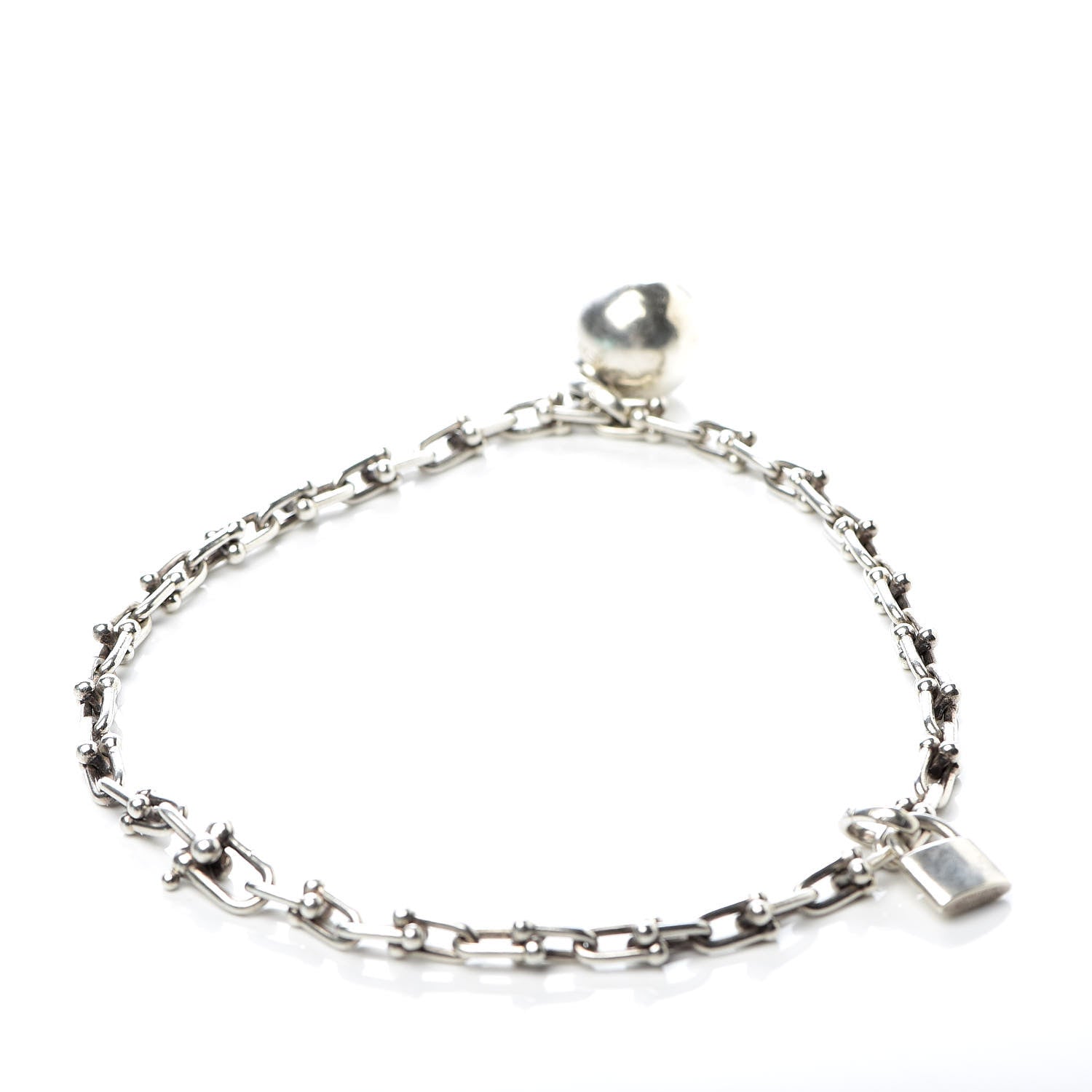 Hermes 18K Rose Gold Mini Chaine d'Ancre Punk Bracelet SH 10 of 23