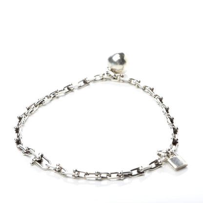 Hermes 18K Rose Gold Mini Chaine d'Ancre Punk Bracelet SH 10 of 23