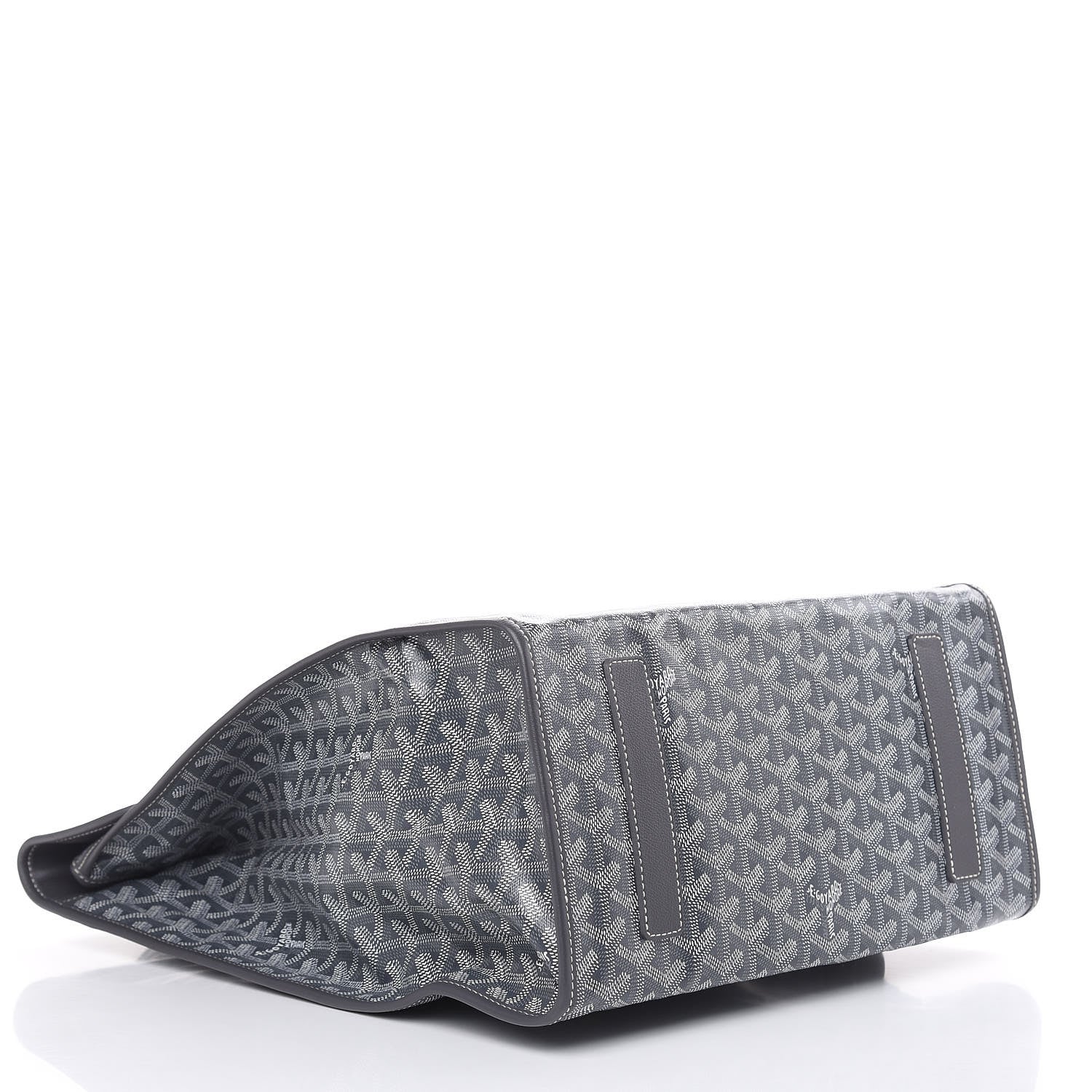 Goyard Goyardine Saint Leger Soft Briefcase Backpack Grey 4 of 8