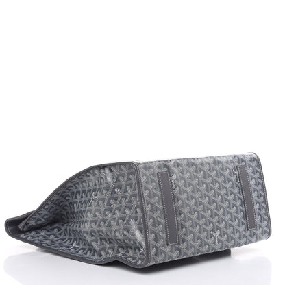Goyard Goyardine Saint Leger Soft Briefcase Backpack Grey 4 of 8