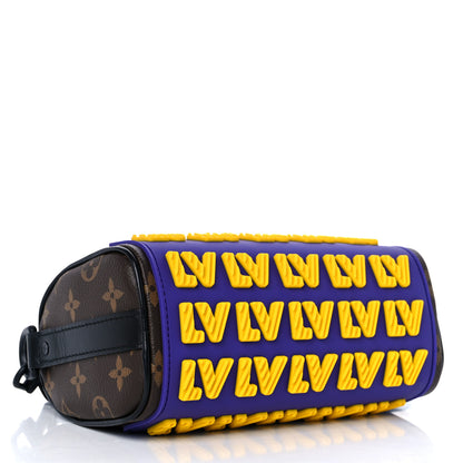 Louis Vuitton Monogram LV Rubber Keepall XS Multicolor 4 of 8