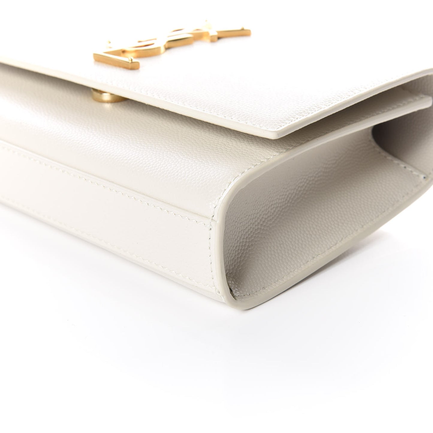 Grain De Poudre Monogram Kate Belt Bag Blanc Vintage