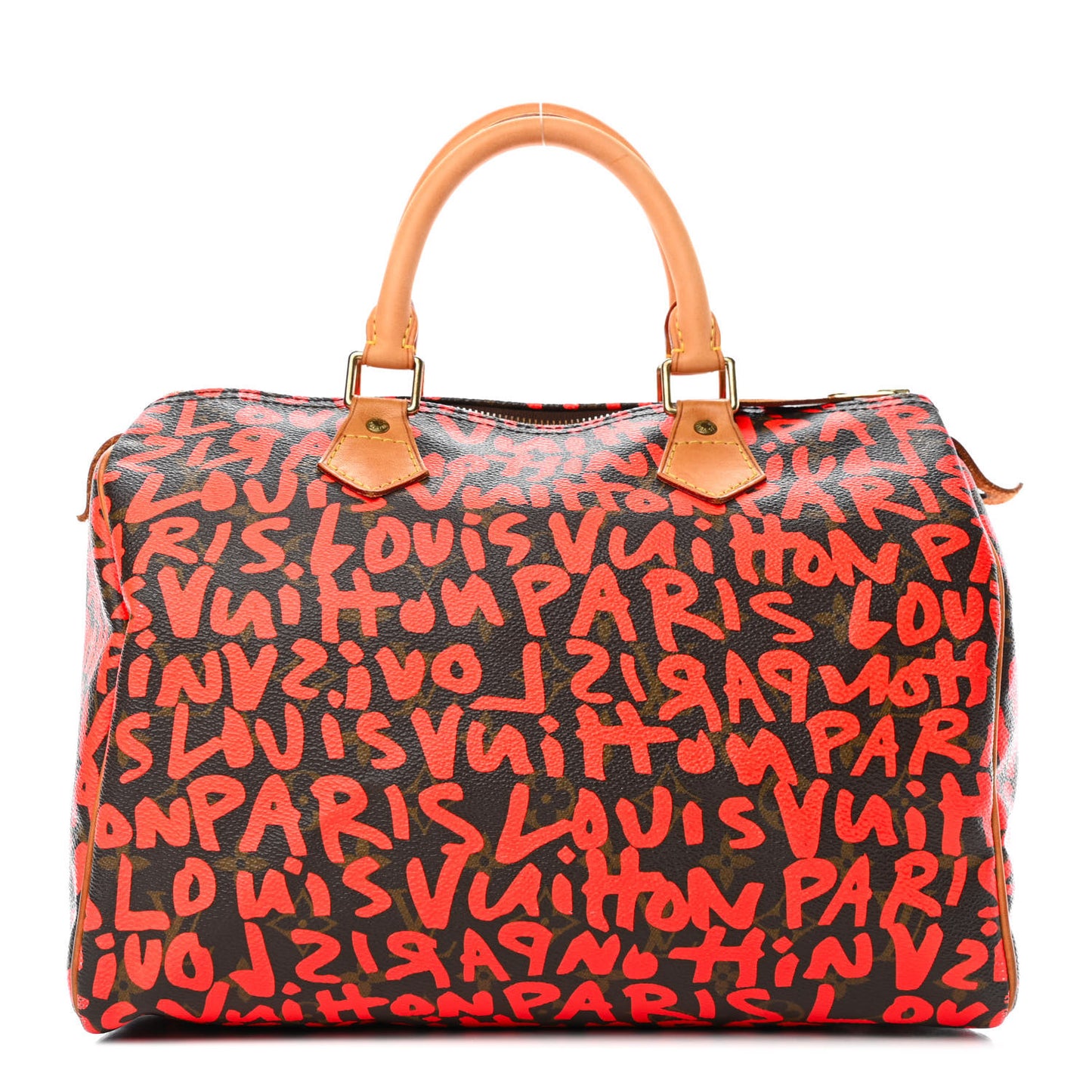 Monogram Graffiti Speedy 30 Orange