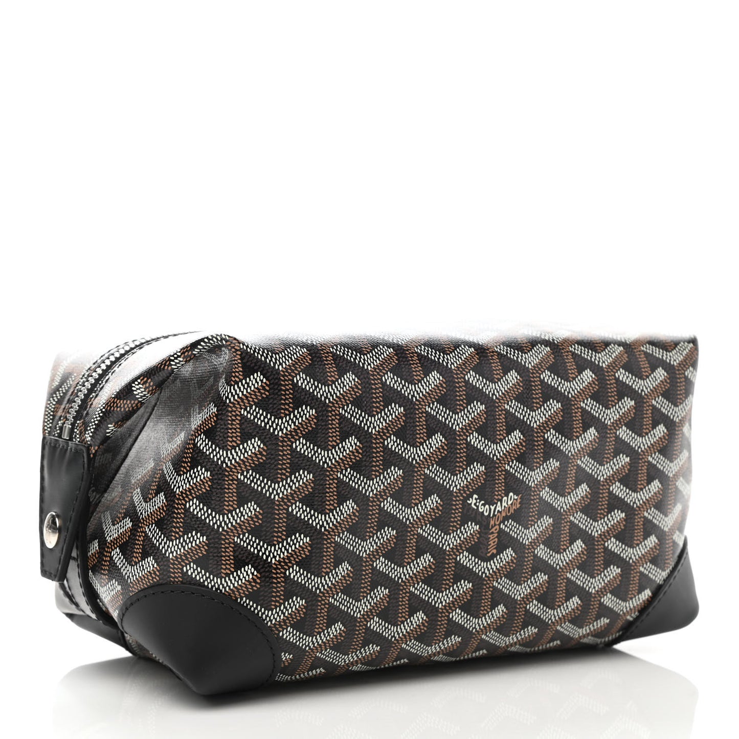 Goyardine Boeing 25 Trousse de Toilette Black