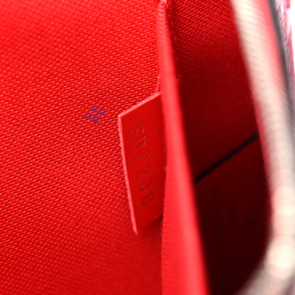 Louis Vuitton Monogram Escale Neverfull MM GM Pochette Rouge 7 of 9