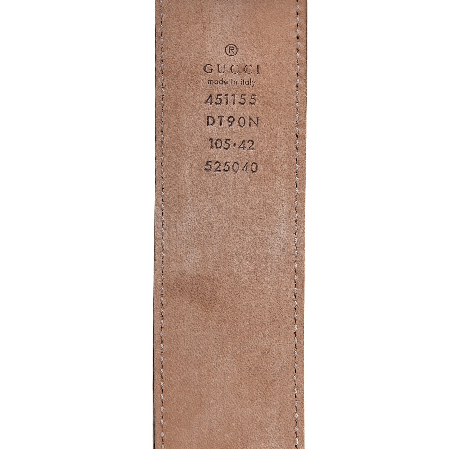 Lisse Calfskin Dionysus 35mm Belt 105 42 Cuir